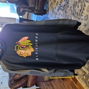 Blackhawks Mens Hoodie Thermobase Sz.4X. (#1815)